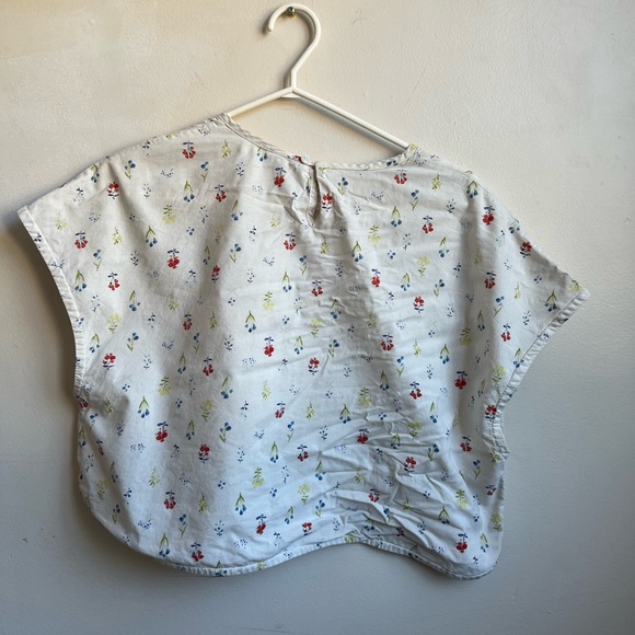 Beaton cloth hand block print blouse cotton slow fashion size S to M Tag is M - Picture 5 of 7